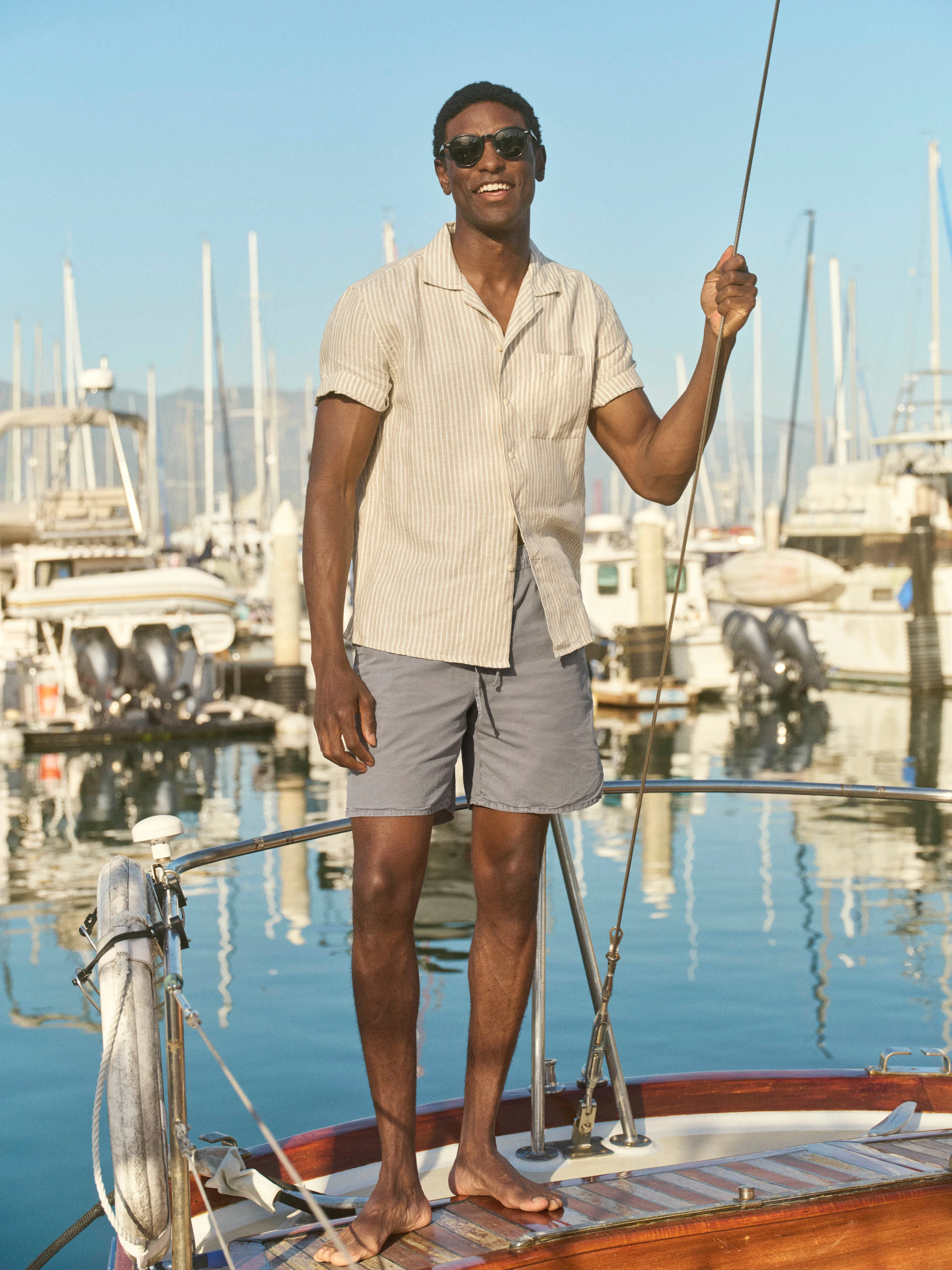 Air Cotton Bo Shorts / Silver sold by Alex Crane product image thumbnail 2