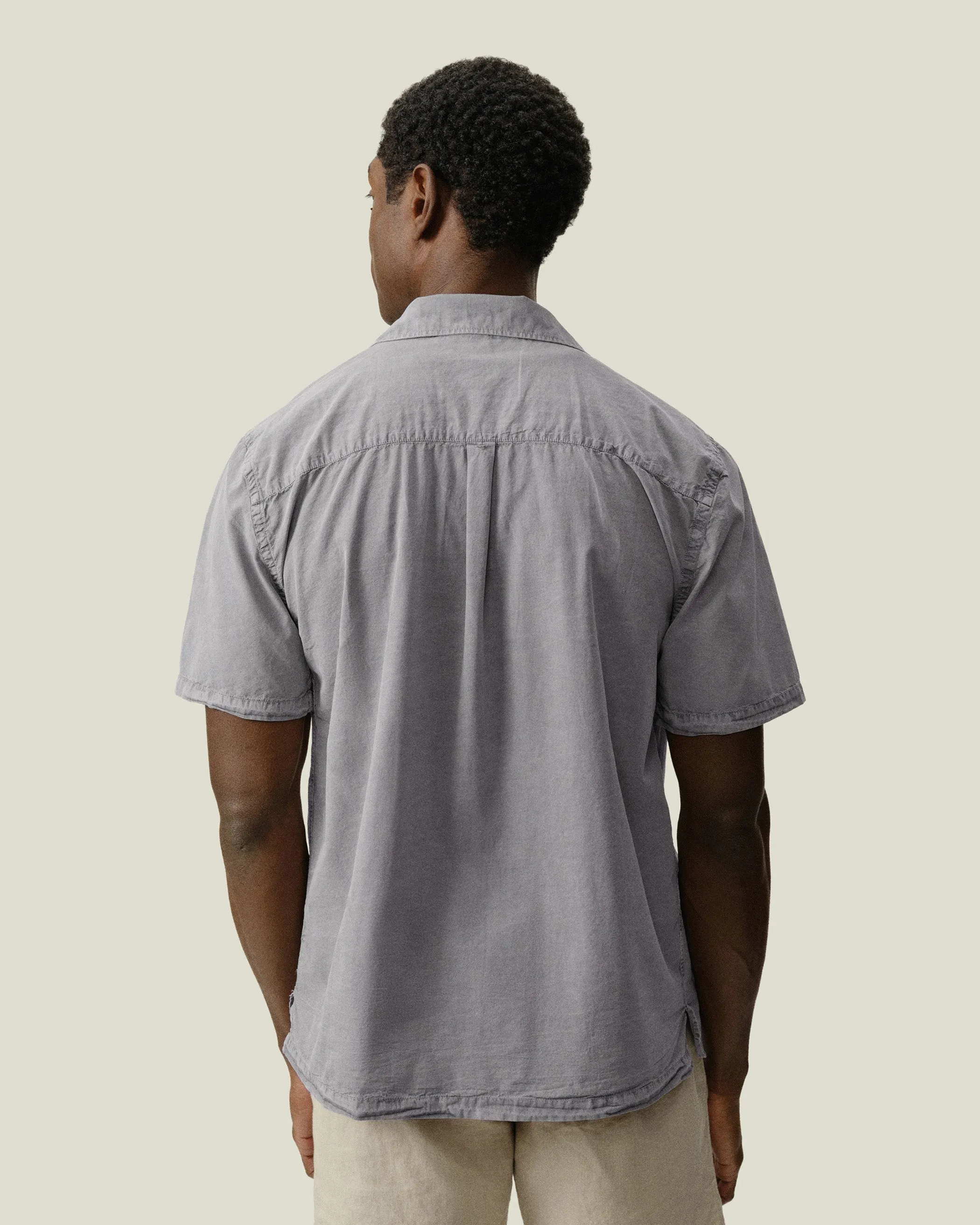 Air Cotton Camp Shirt / Silver sold by Alex Crane product image thumbnail 5