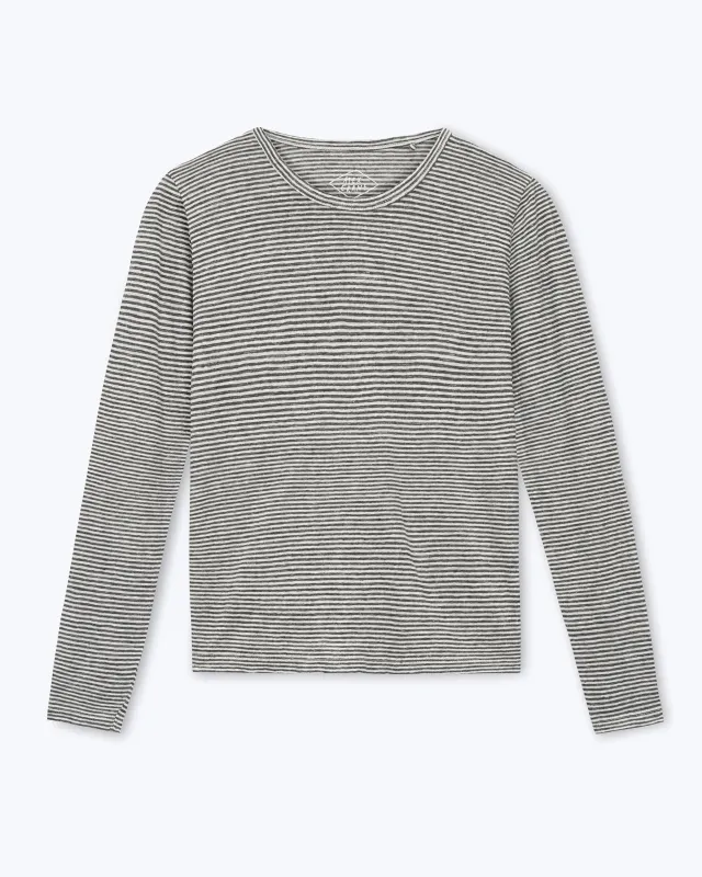 Women's Long Sleeve Sun Tee / Lines made by Alex Crane