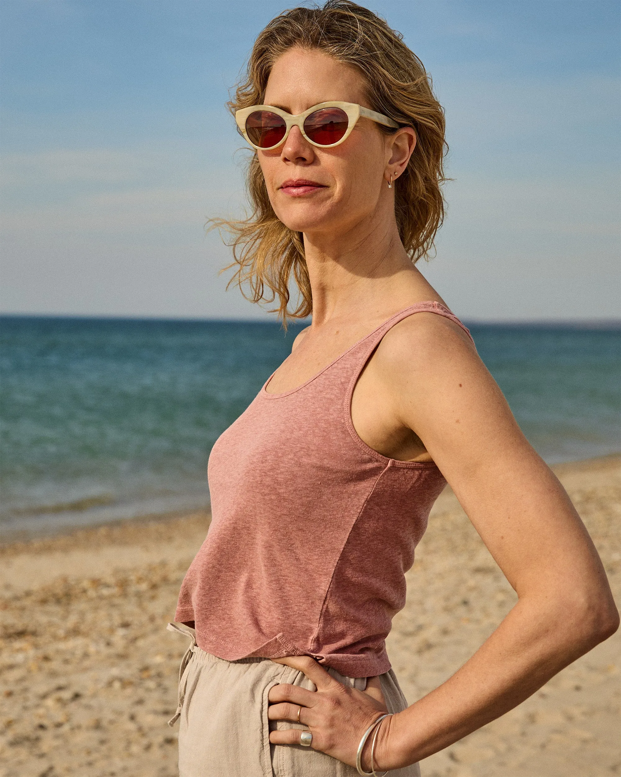 Women's Tank Tee / Rose sold by Alex Crane product image thumbnail 2