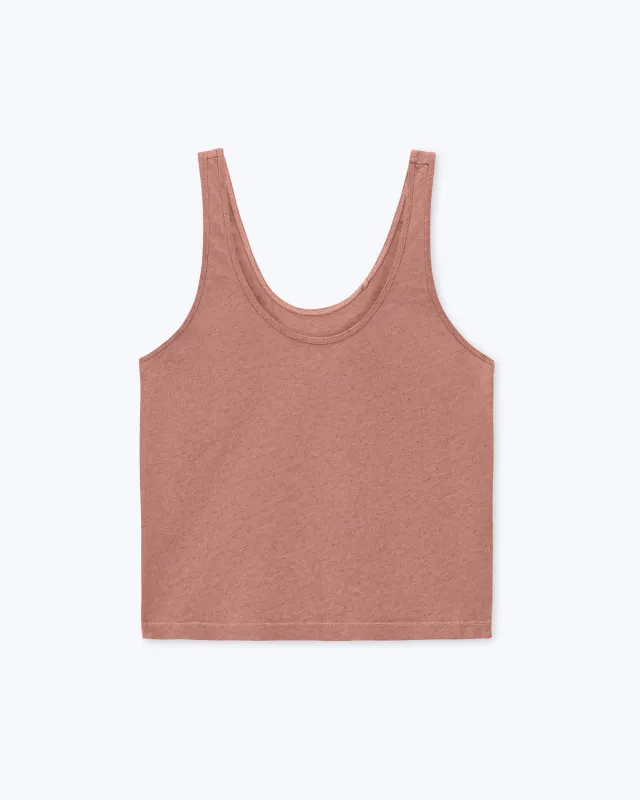 Women's Tank Tee / Rose made by Alex Crane
