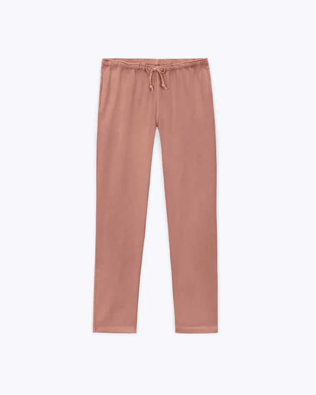 Women's Featherweight Caza Knit Pants / Rose made by Alex Crane