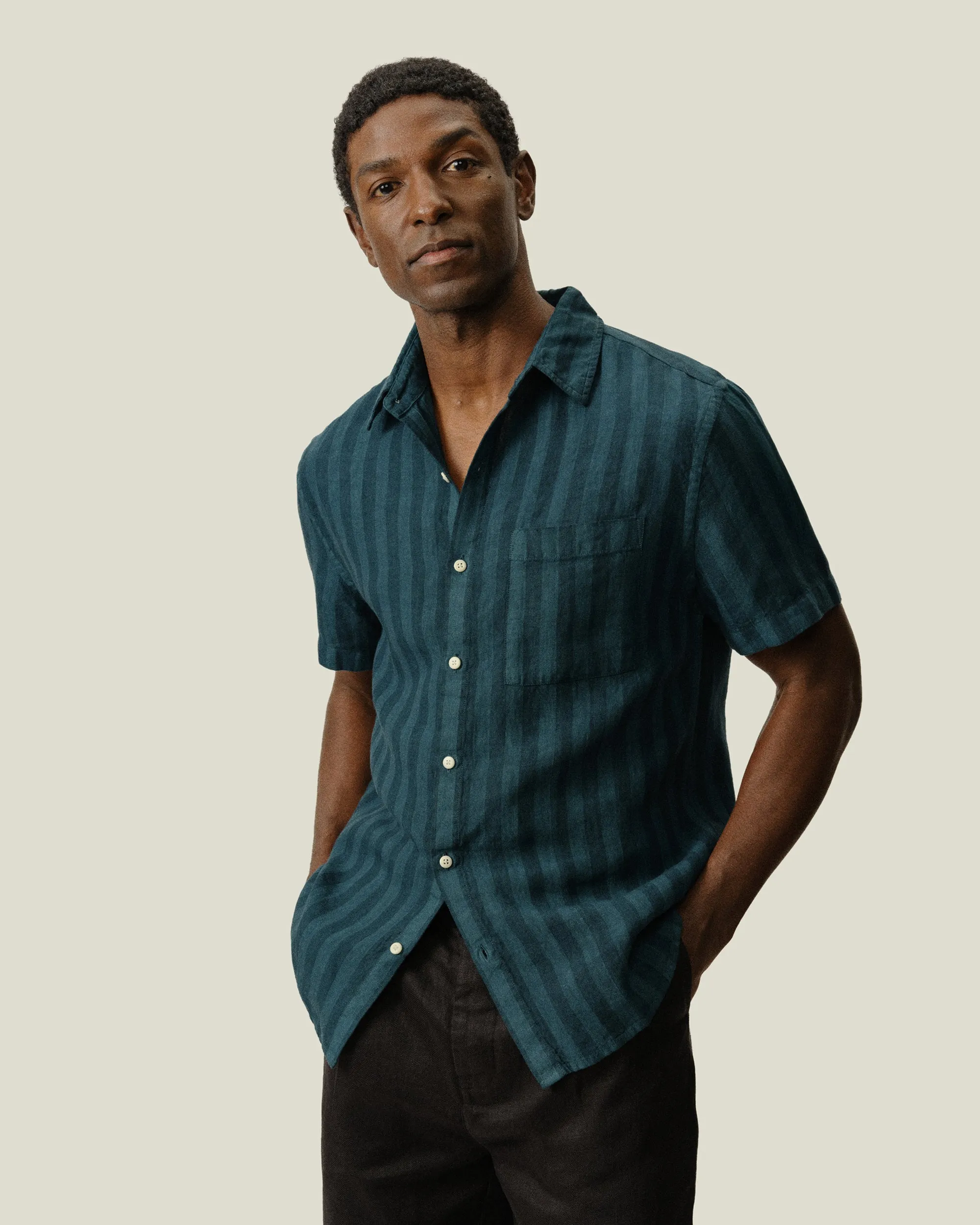 Ola Shirt / Big Wave Dusk sold by Alex Crane product image thumbnail 2