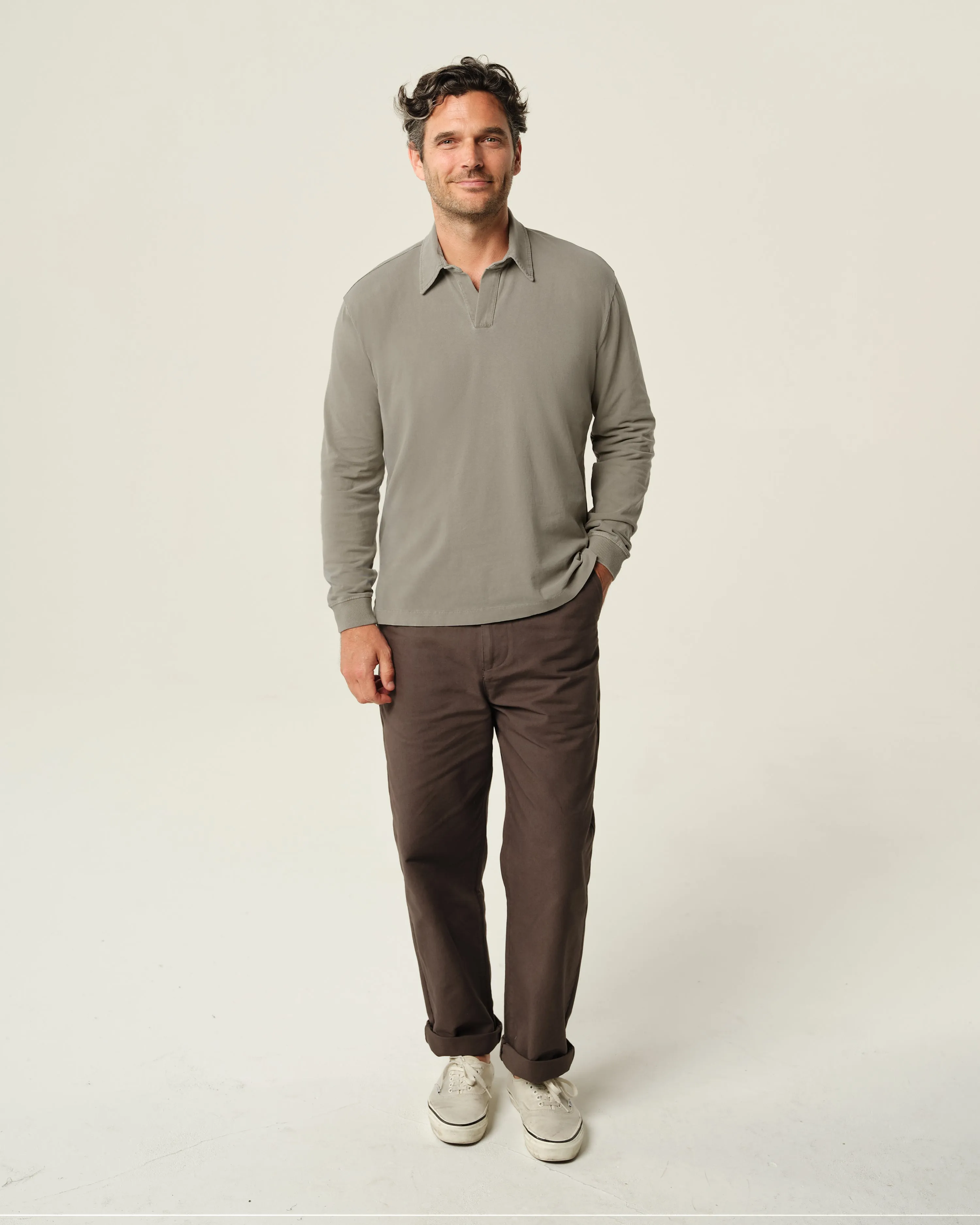 Featherweight Caza Polo / Kelp sold by Alex Crane product image thumbnail 2