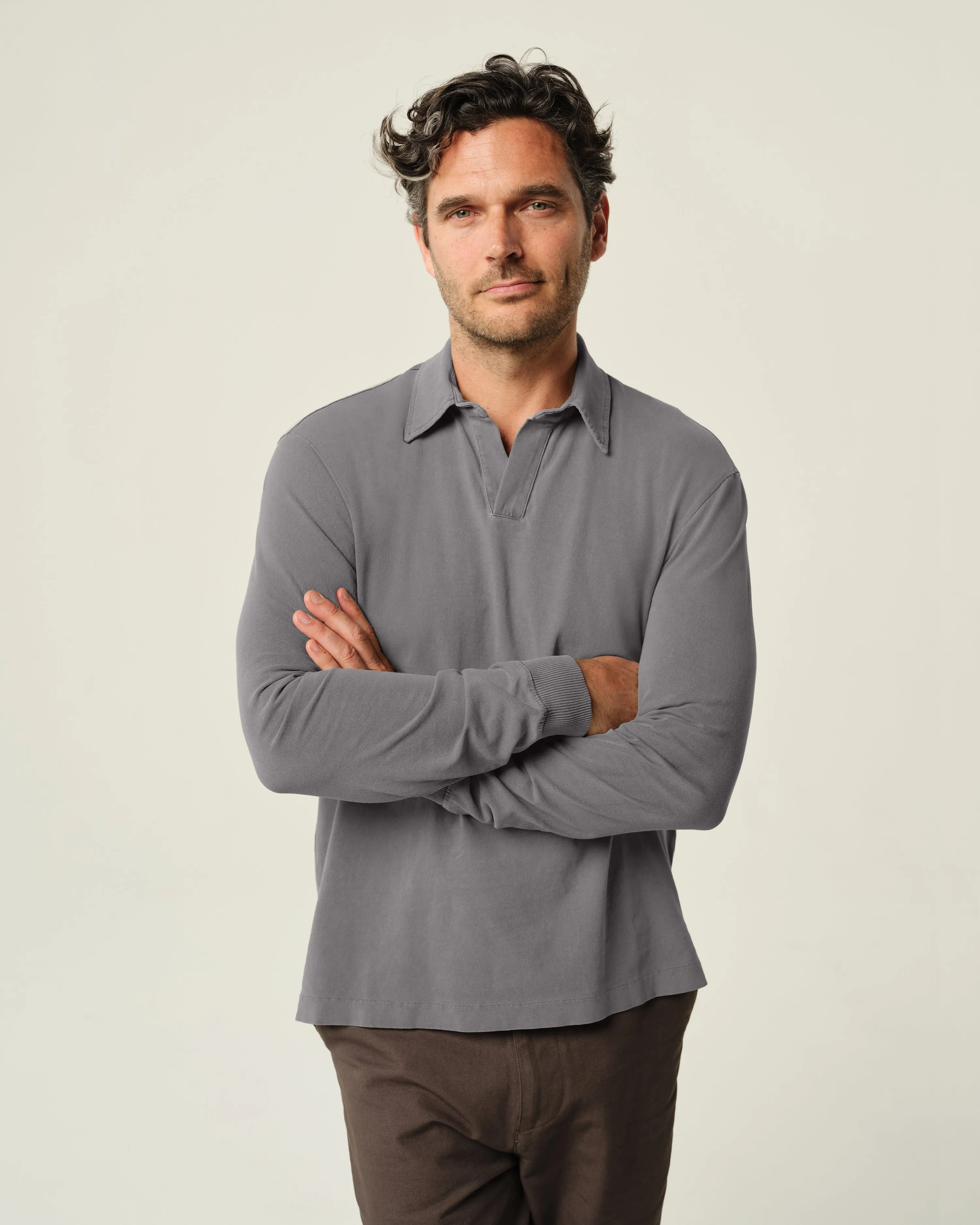 Featherweight Caza Polo / Slate sold by Alex Crane product image thumbnail 4