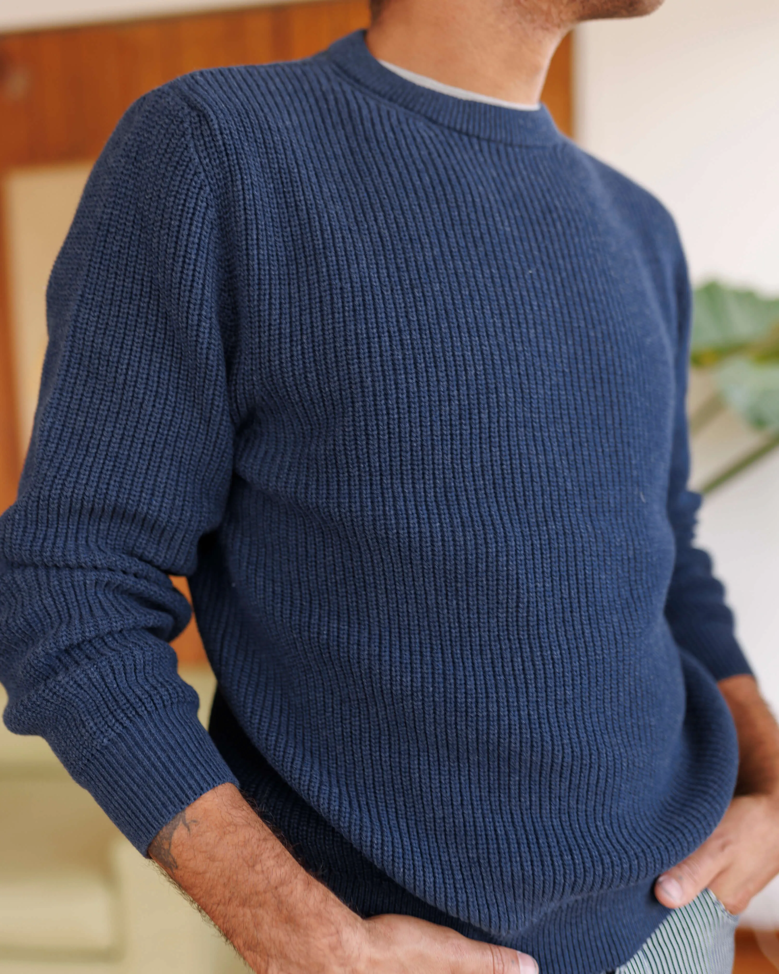 Bay Sweater / Indigo sold by Alex Crane product image thumbnail 3