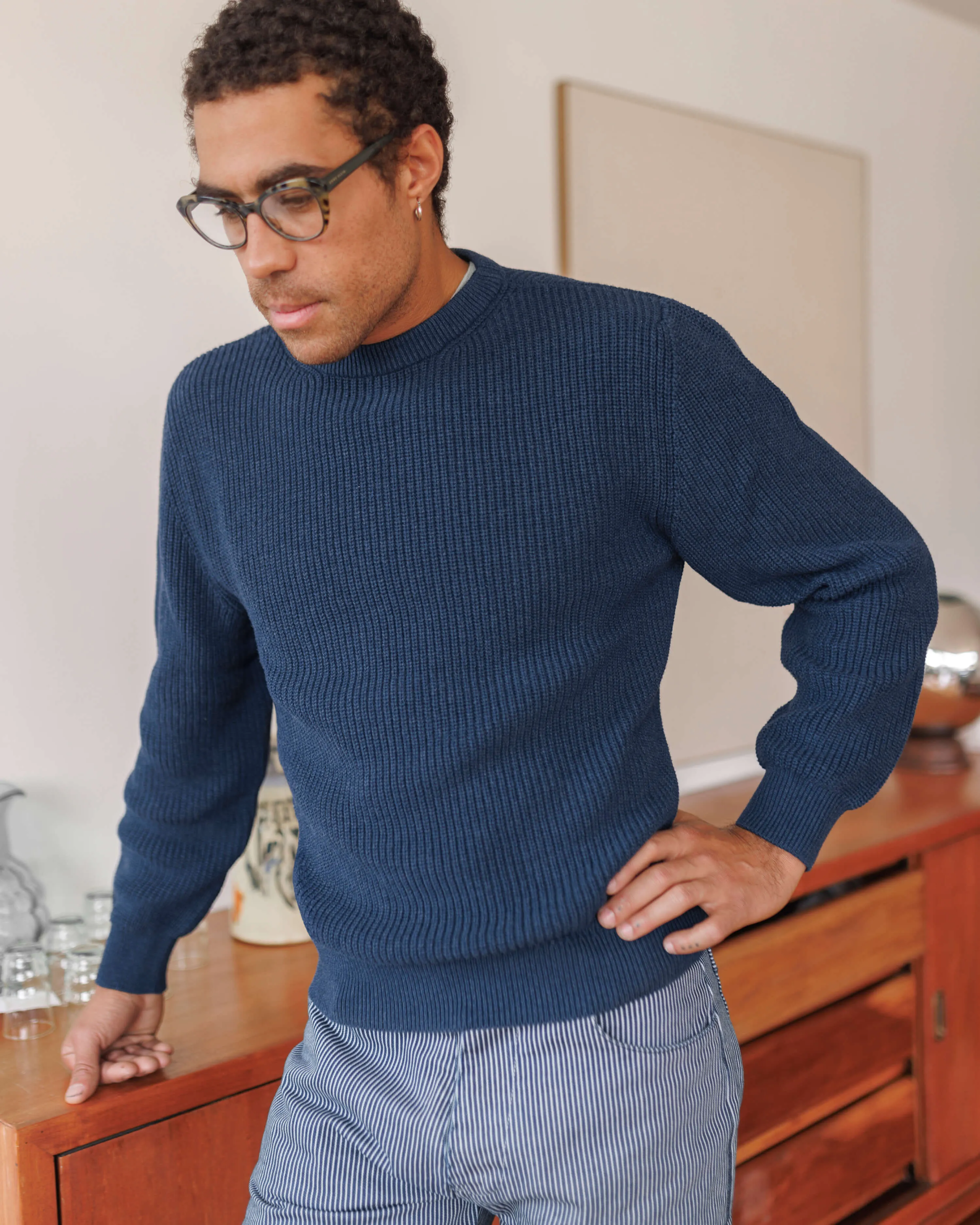 Bay Sweater / Indigo sold by Alex Crane product image thumbnail 5