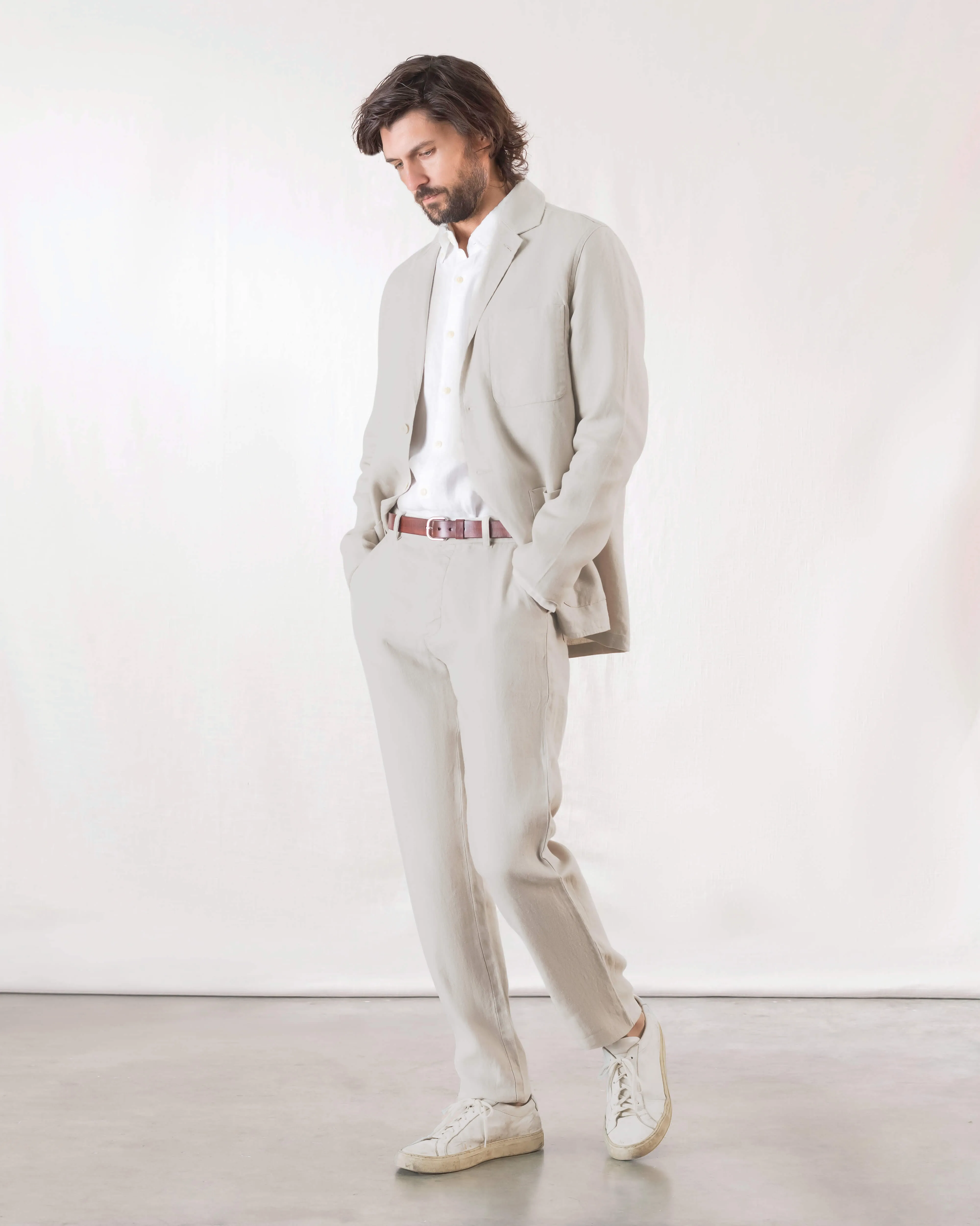 Alta Trousers / Bone sold by Alex Crane product image thumbnail 3