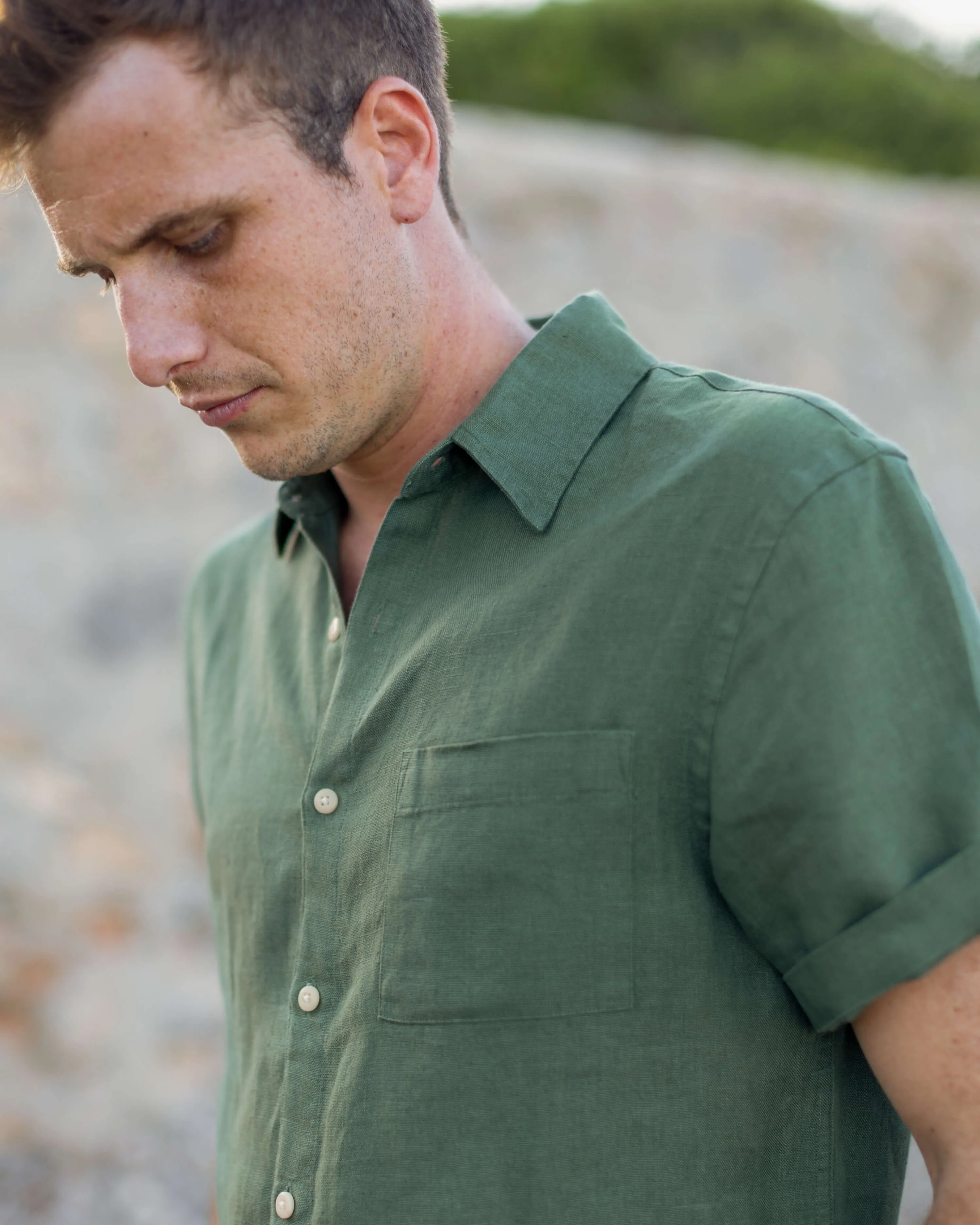 Ola Shirt / Pine sold by Alex Crane product image thumbnail 5
