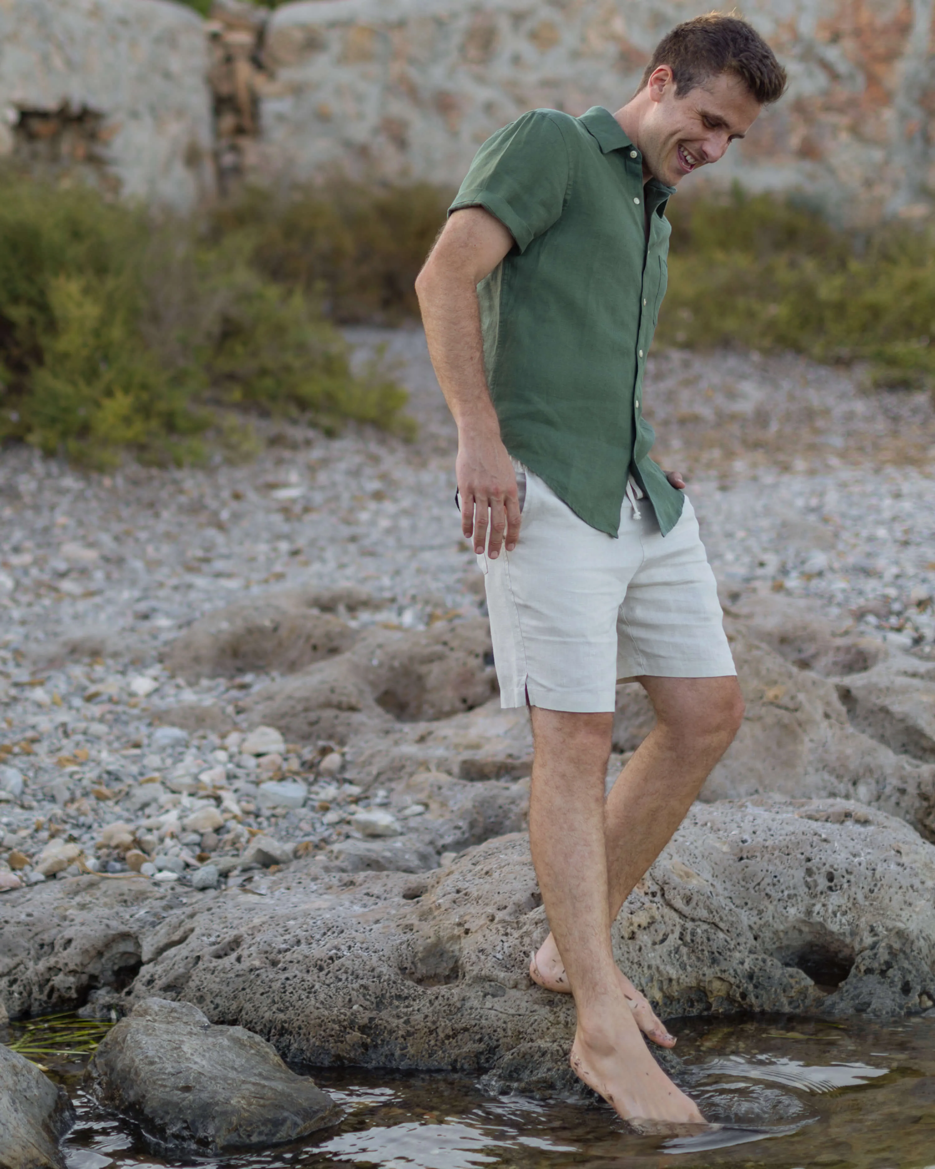 Ola Shirt / Pine sold by Alex Crane product image thumbnail 3