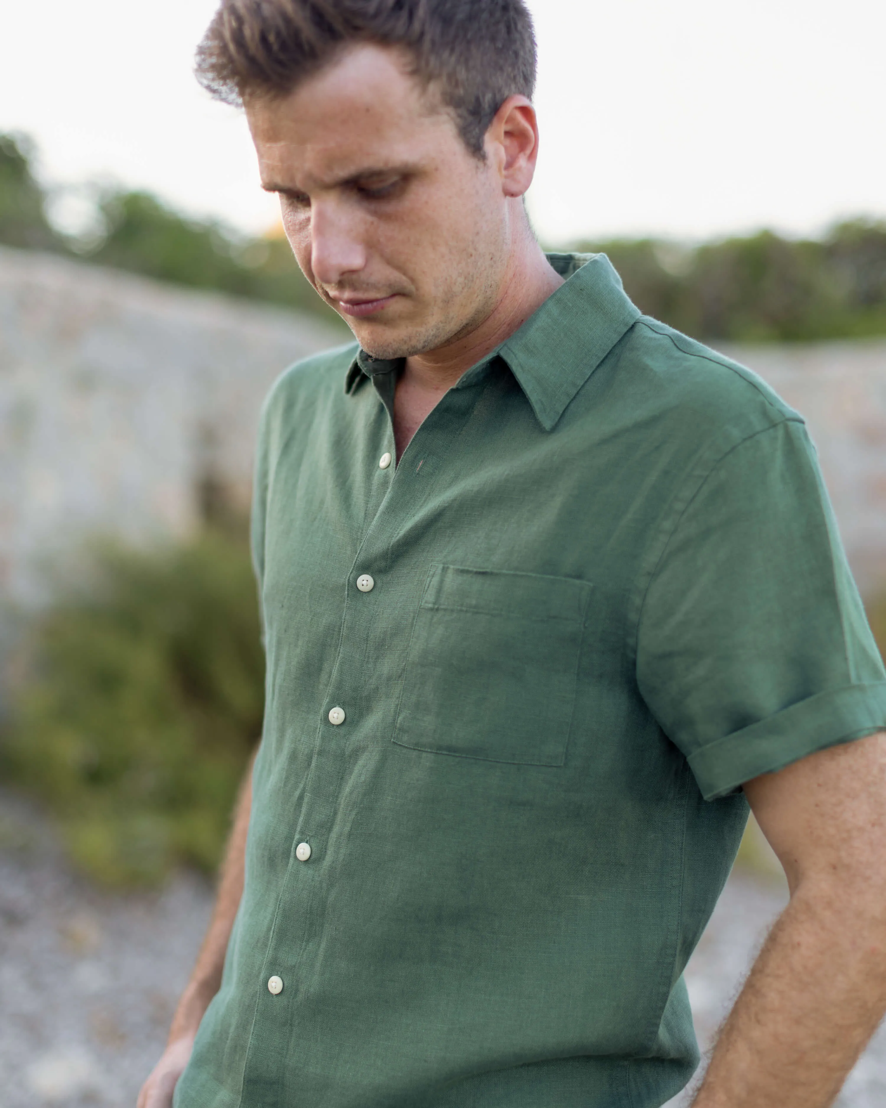 Ola Shirt / Pine sold by Alex Crane product image thumbnail 2