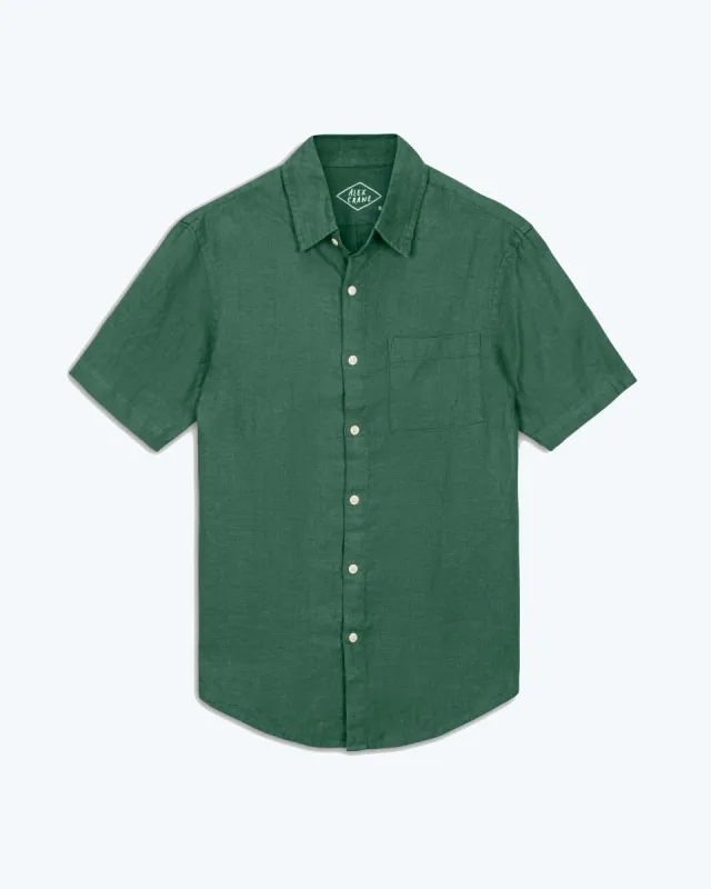 Ola Shirt / Pine sold by Alex Crane