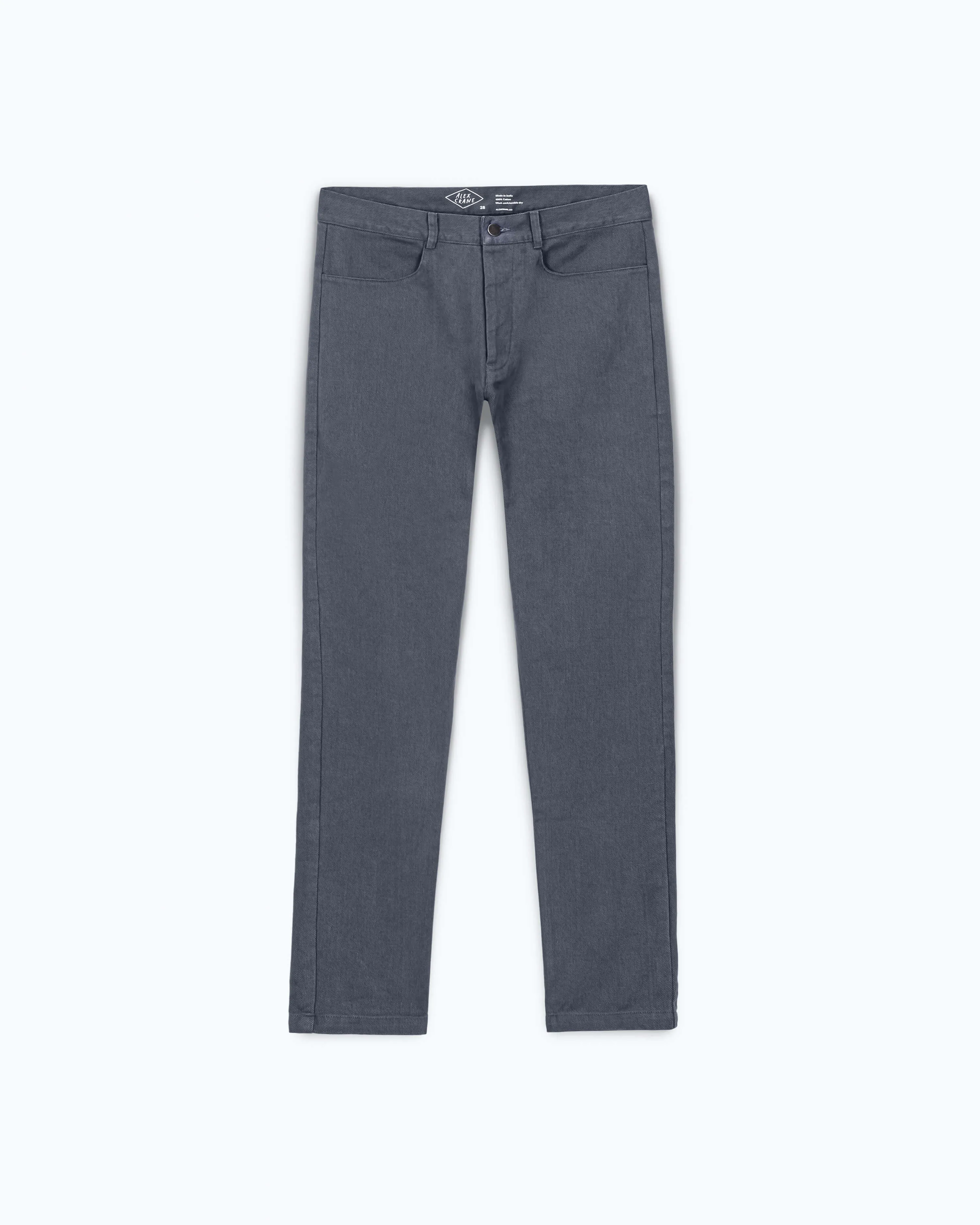 Canvas Cham Pants / Ink sold by Alex Crane