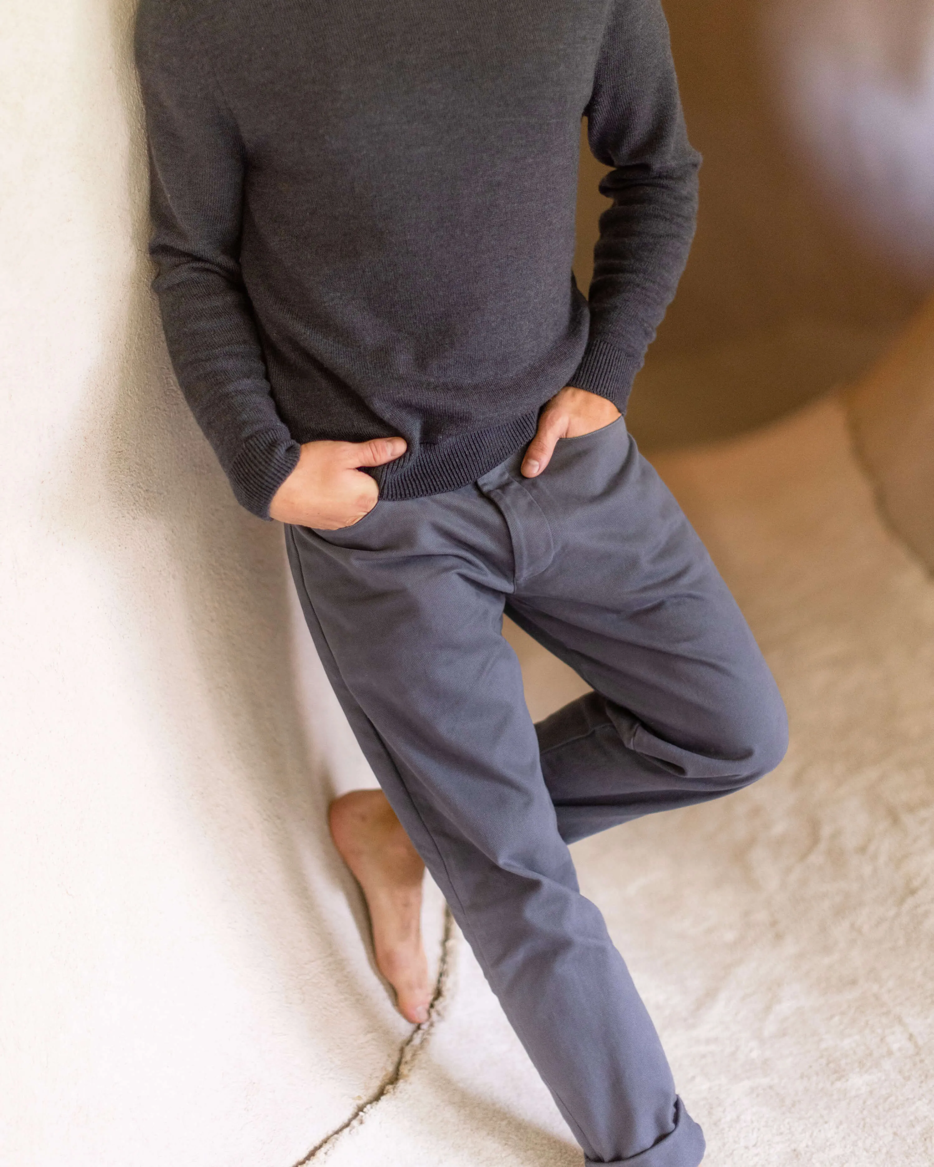 Canvas Cham Pants / Ink sold by Alex Crane product image thumbnail 4