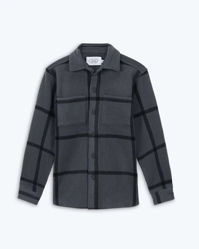 Park Shirt Jacket / Ink sold by Alex Crane