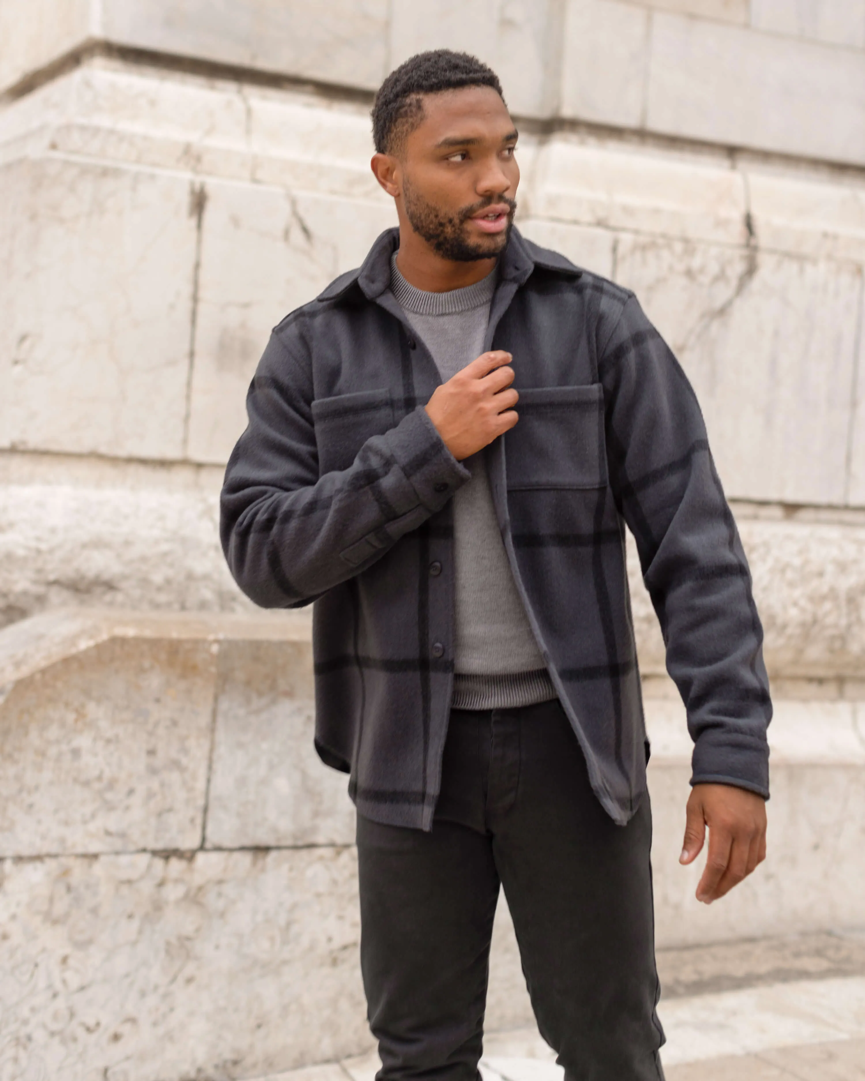 Park Shirt Jacket / Ink sold by Alex Crane product image thumbnail 5