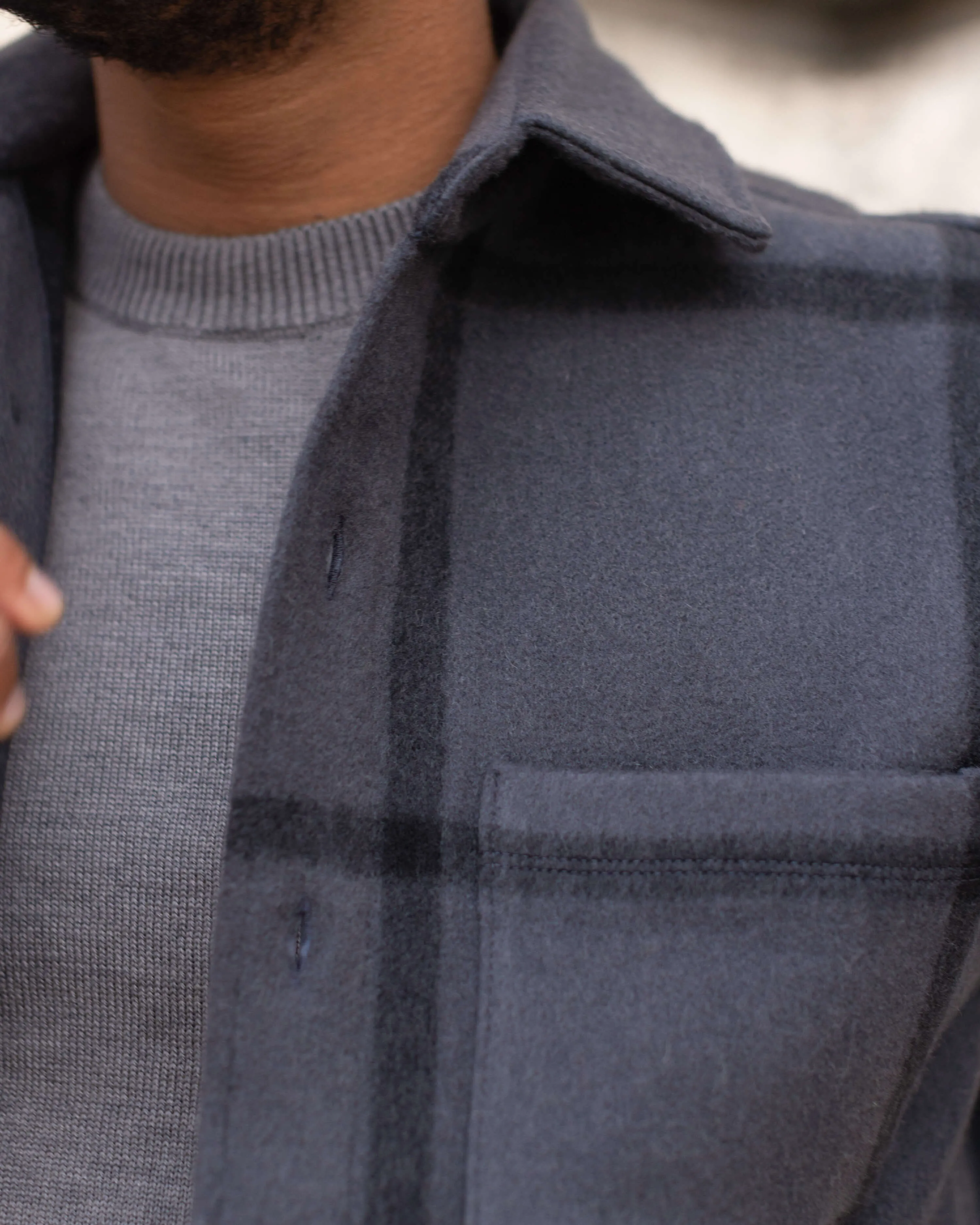 Park Shirt Jacket / Ink sold by Alex Crane product image thumbnail 4