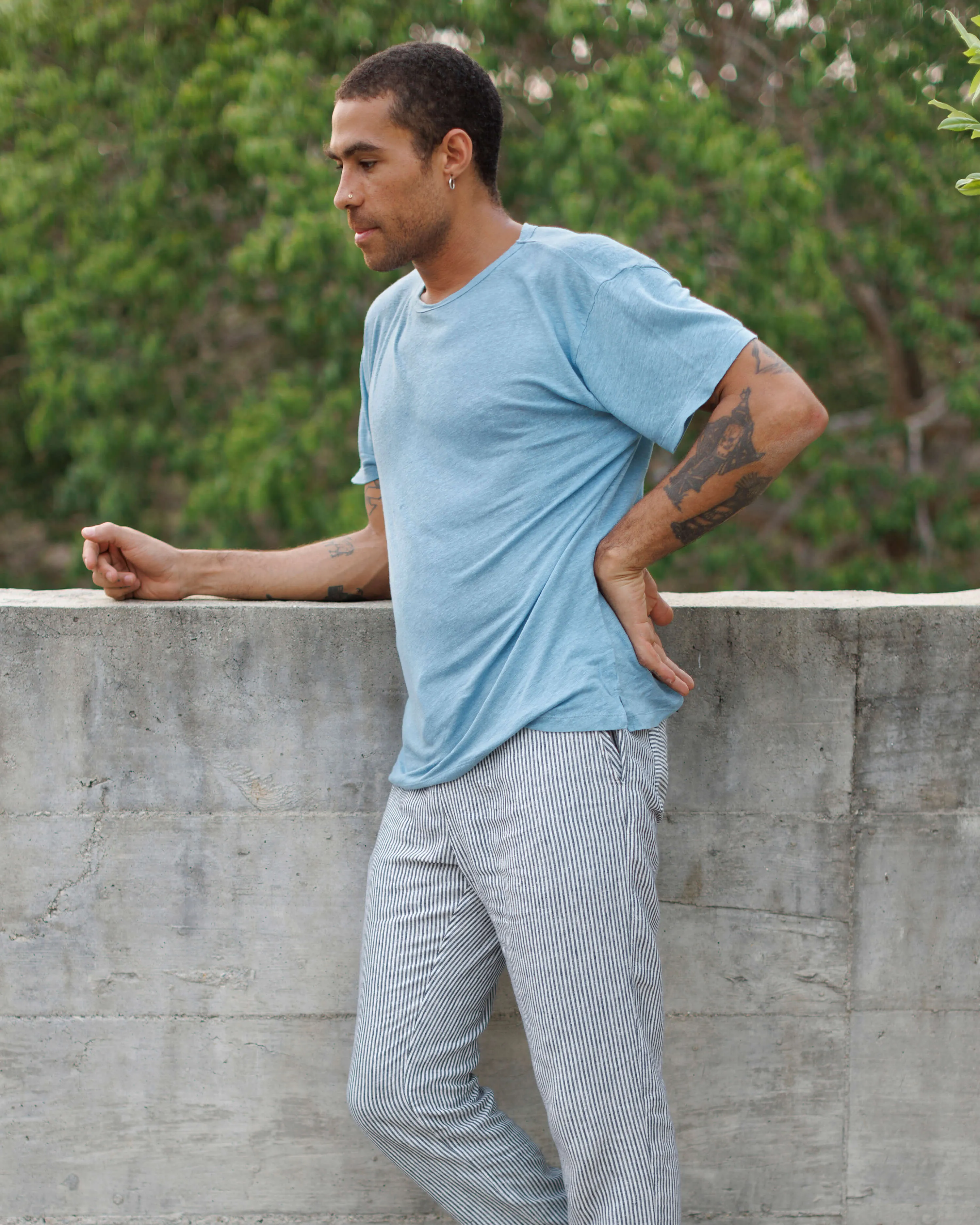 Sun Tee / Indigo sold by Alex Crane product image thumbnail 2