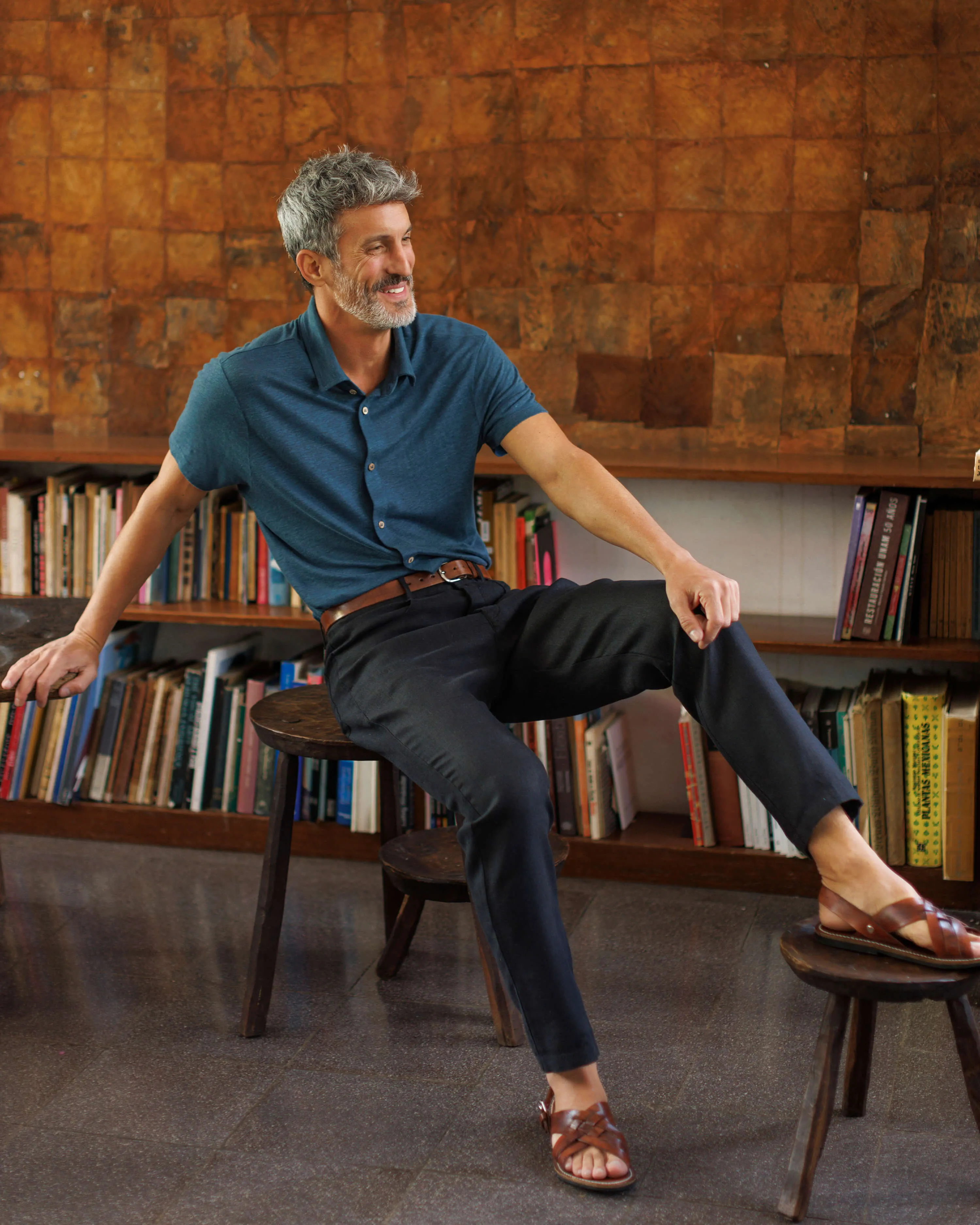 Knit Ola Shirt / Dusk sold by Alex Crane product image thumbnail 5