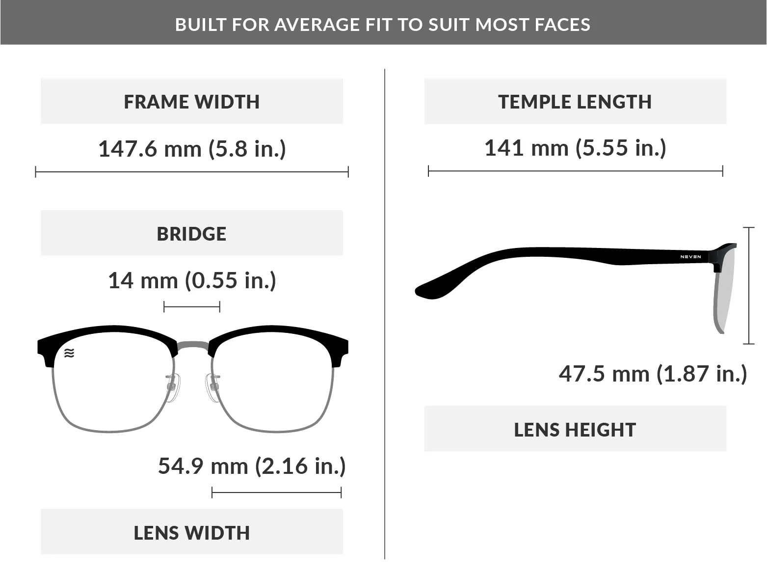 Stealth sold by Neven Eyewear product image thumbnail 5