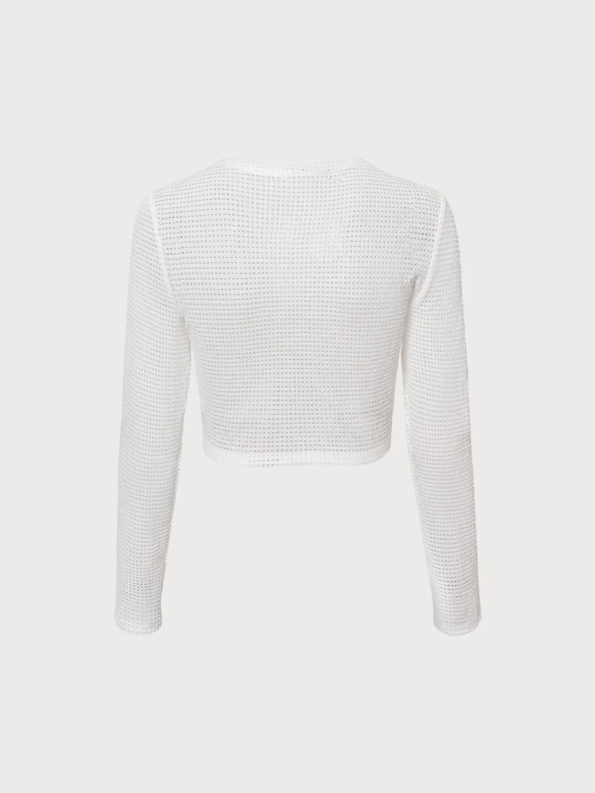Hollow Out Knot Cover Up Top sold by BERLOOK product image thumbnail 4