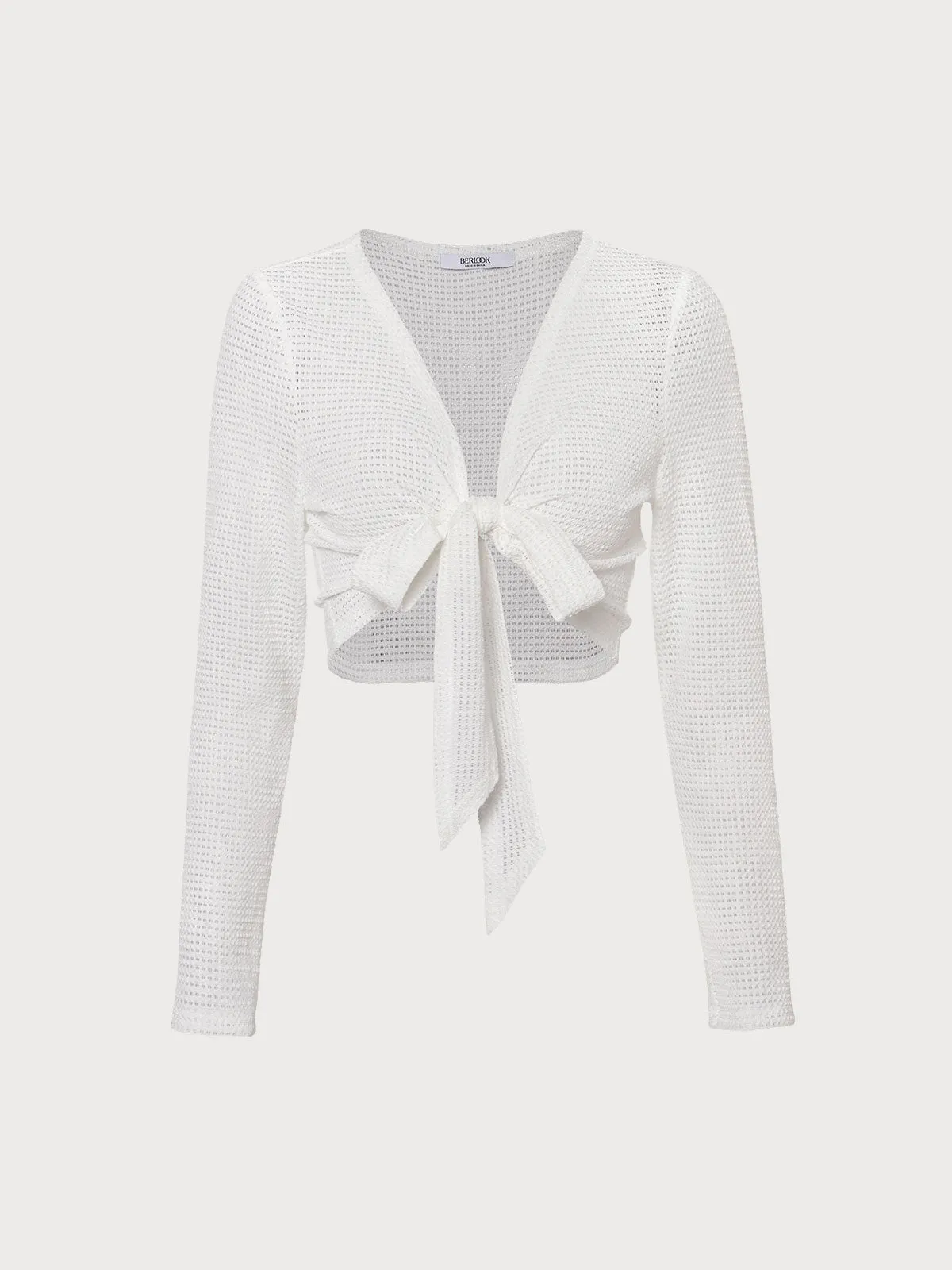 Hollow Out Knot Cover Up Top sold by BERLOOK product image thumbnail 3