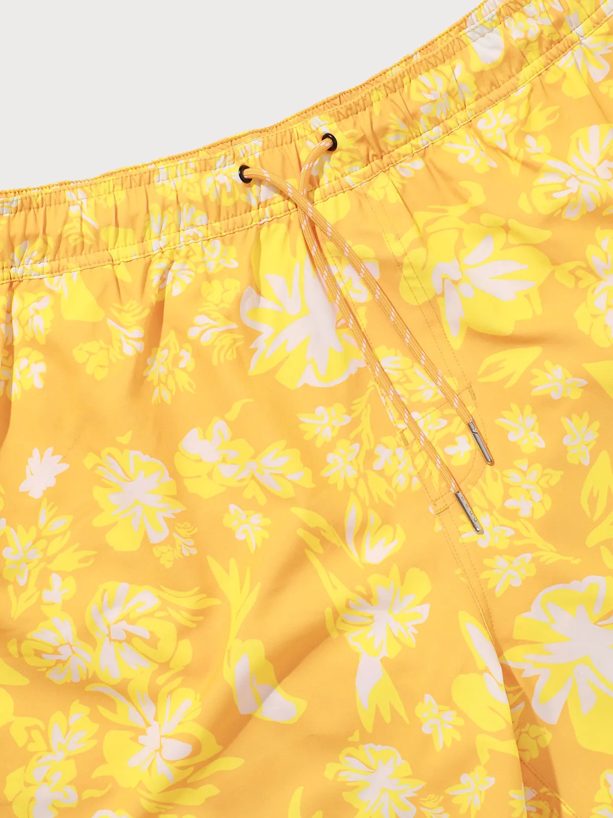 The Yellow Flower Print Beach Swimming Trunks sold by BERLOOK product image thumbnail 4