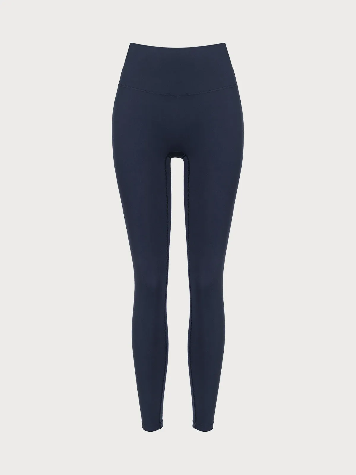 Navy High Waisted Leggings 24” sold by BERLOOK product image thumbnail 5