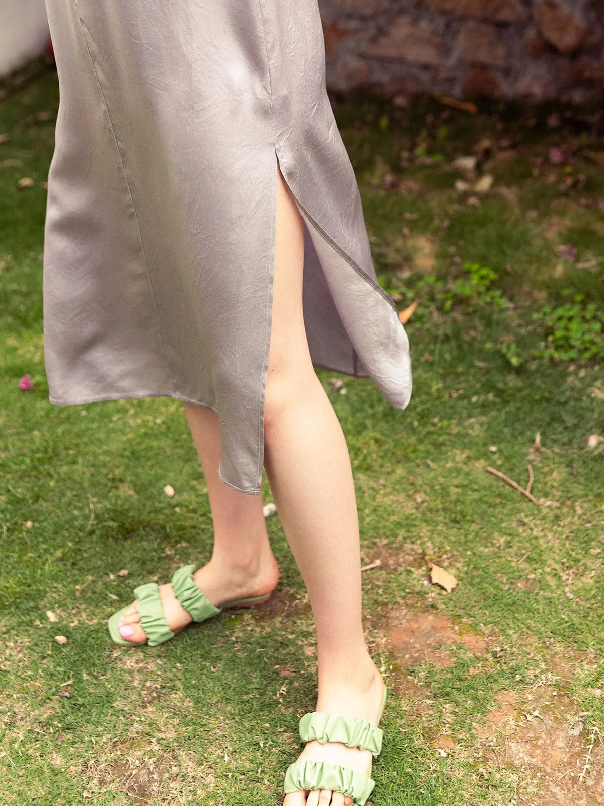 V Neck Midi Dress sold by BERLOOK product image thumbnail 3