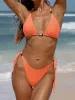 Beaded Side Tie Bikini Bottom sold by BERLOOK