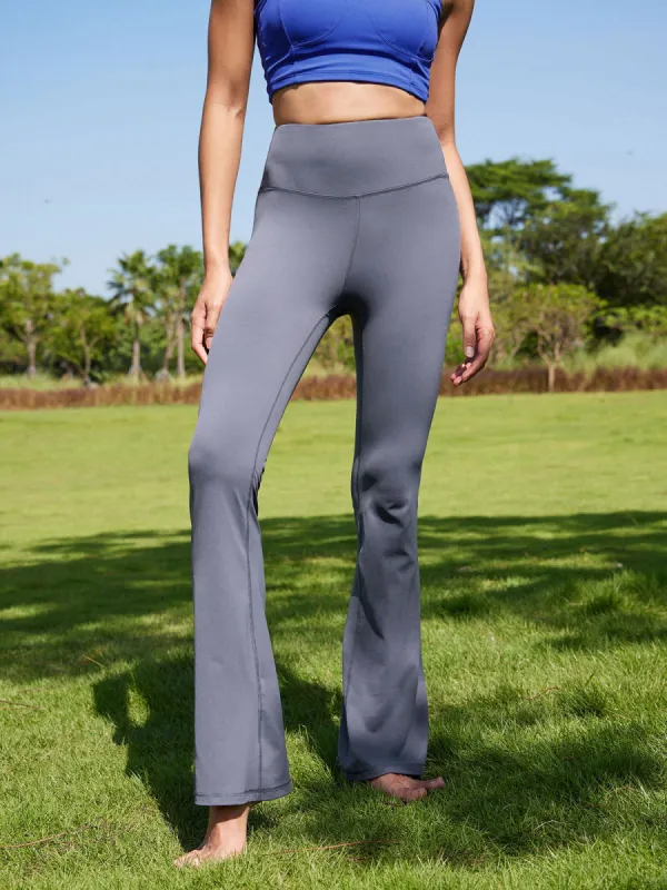 Purple High Waisted Flared Pant 31” sold by BERLOOK
