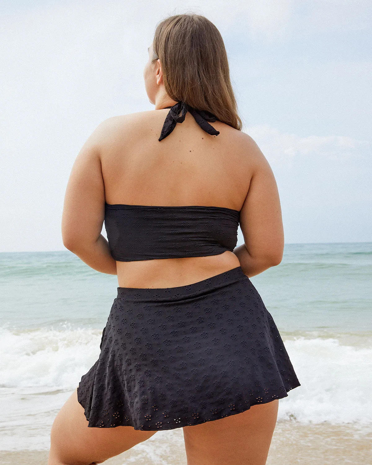 Floral Cutout Plus Size Tankini Top sold by BERLOOK product image thumbnail 3