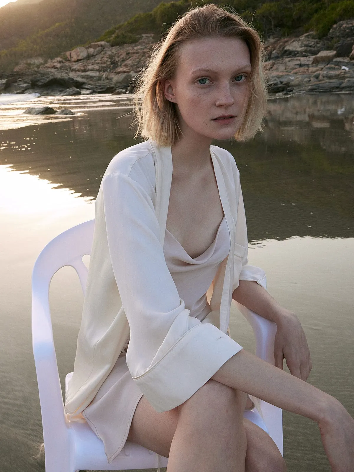 Pocket Wrap Blouse sold by BERLOOK product image thumbnail 4