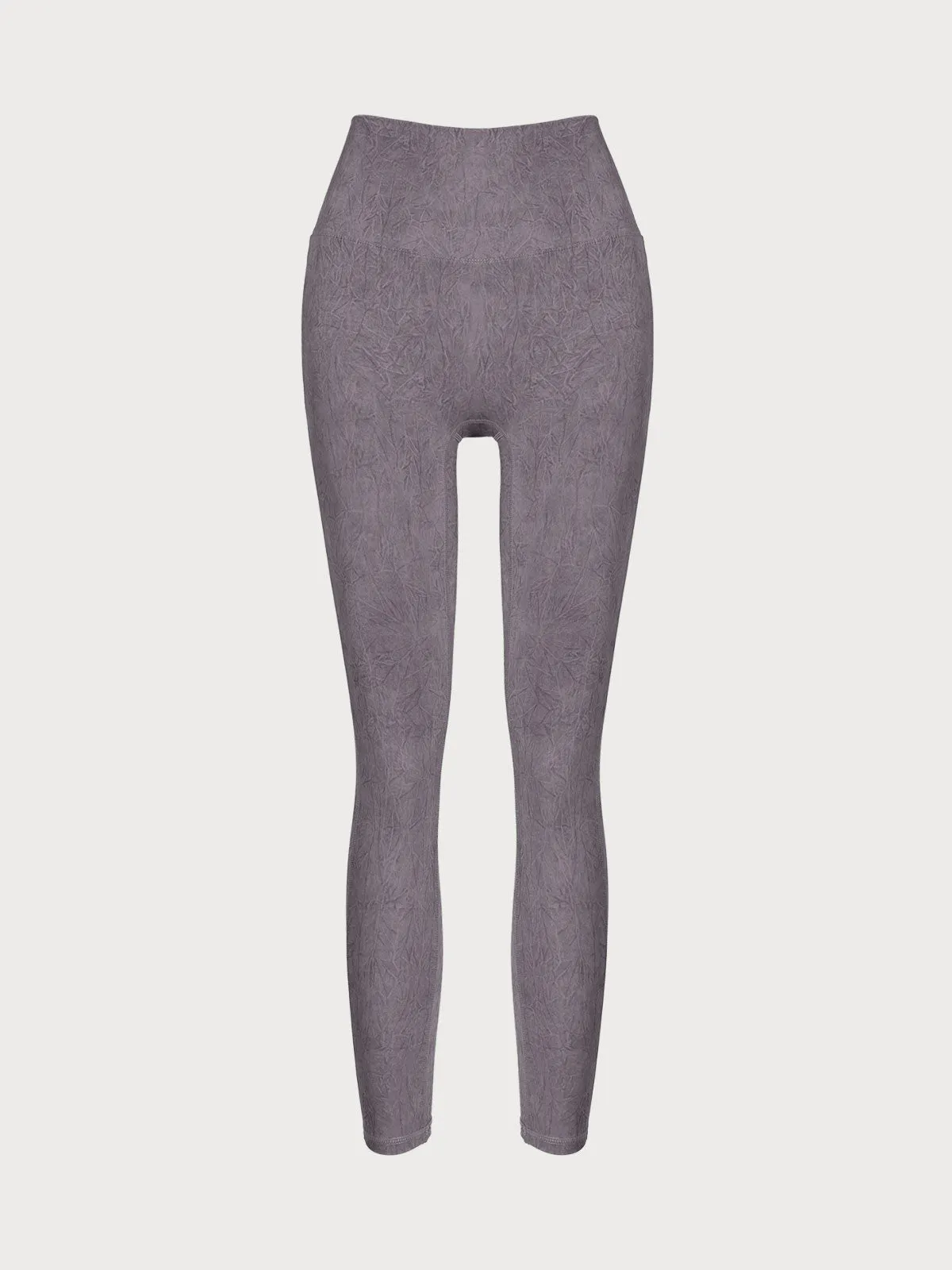 Purple High Waisted Leggings 23” sold by BERLOOK product image thumbnail 4