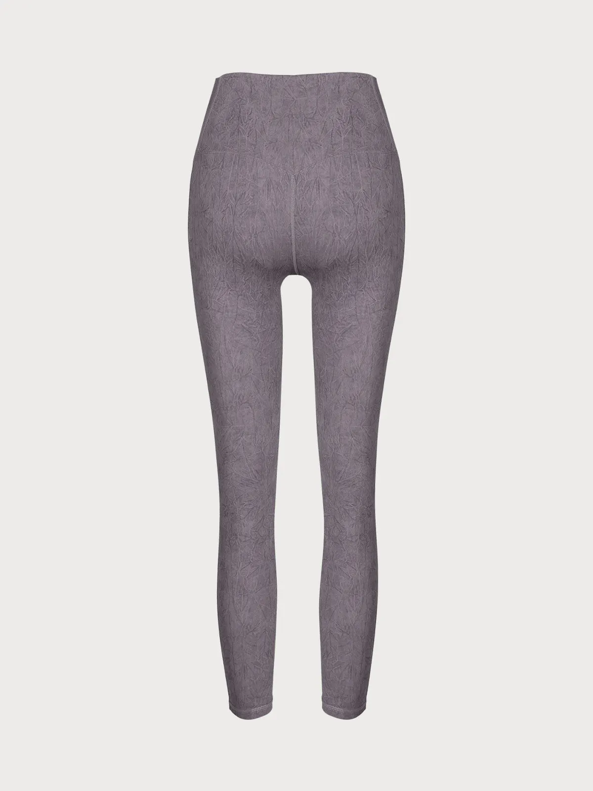 Purple High Waisted Leggings 23” sold by BERLOOK product image thumbnail 5