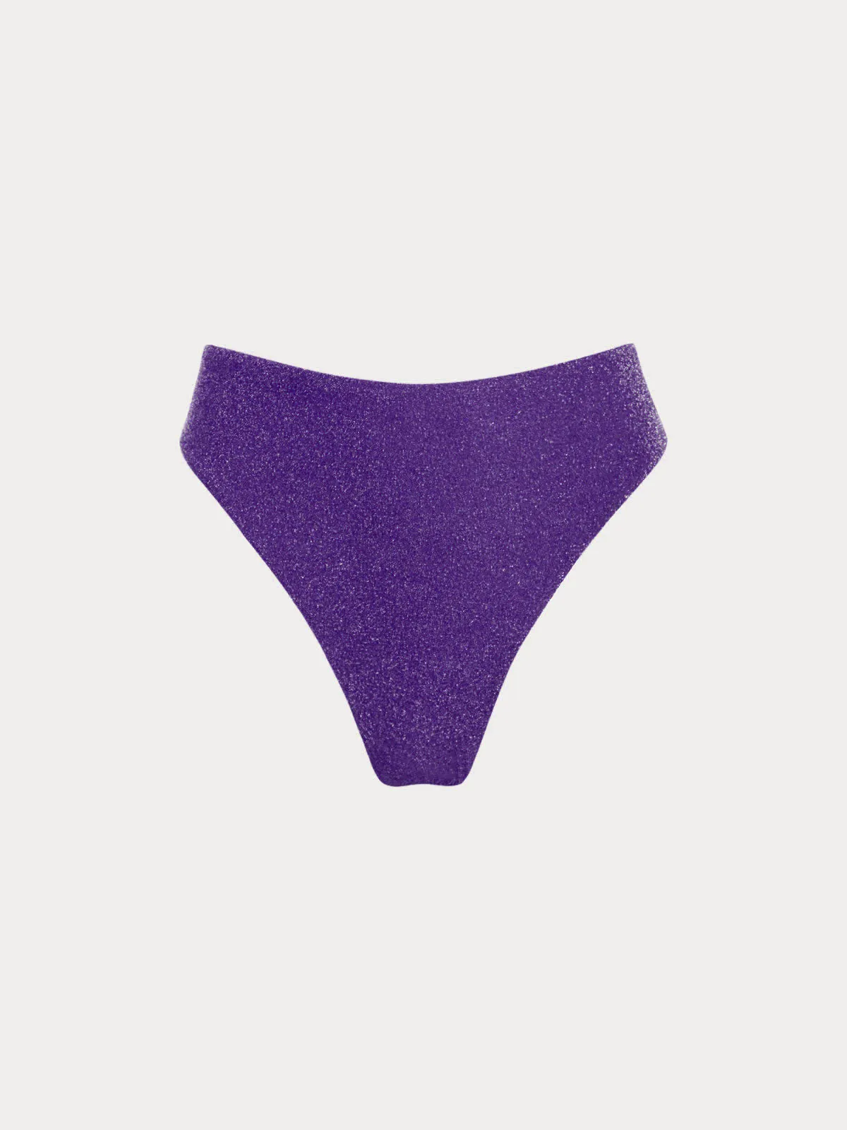 Purple Solid Lurex Bikini Bottom sold by BERLOOK product image thumbnail 5