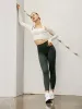 Beige Halter Long Sleeve Top sold by BERLOOK
