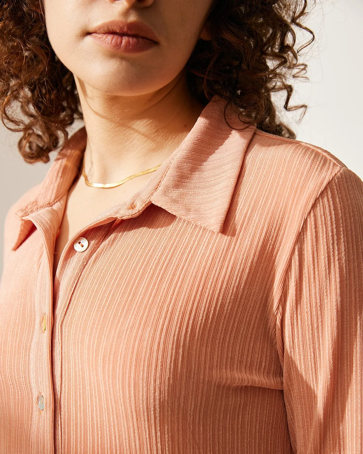 Ribbed Lapel Cardigan sold by BERLOOK product image thumbnail 4