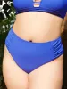Ruched Plus Size Bikini Bottom sold by BERLOOK