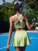 Light Green Cut-Out Dress sold by BERLOOK