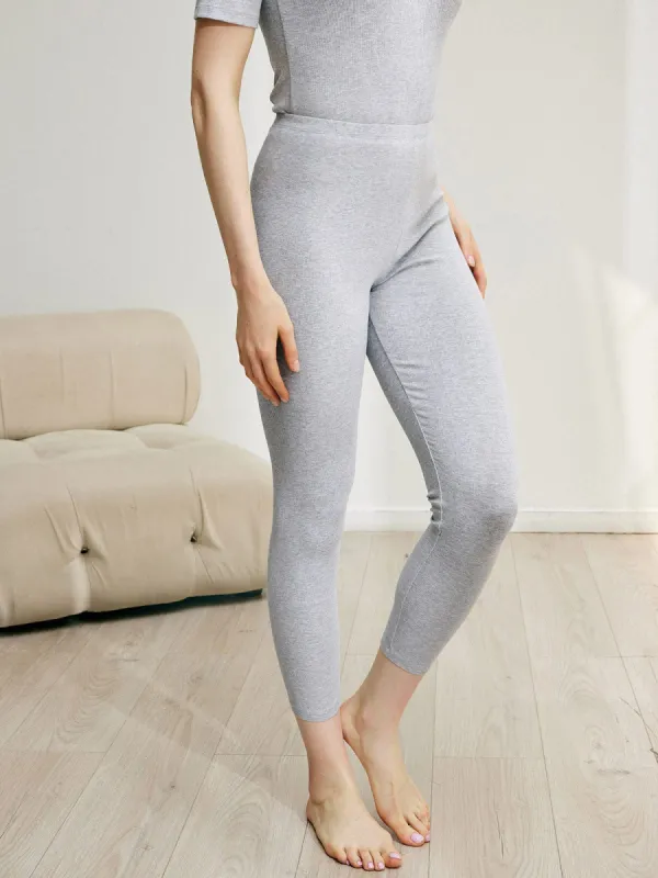 Ribbed EcoCosy® Viscose High Waist Leggings sold by BERLOOK