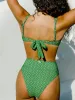 Geometric Textured Underwire Bikini Top sold by BERLOOK