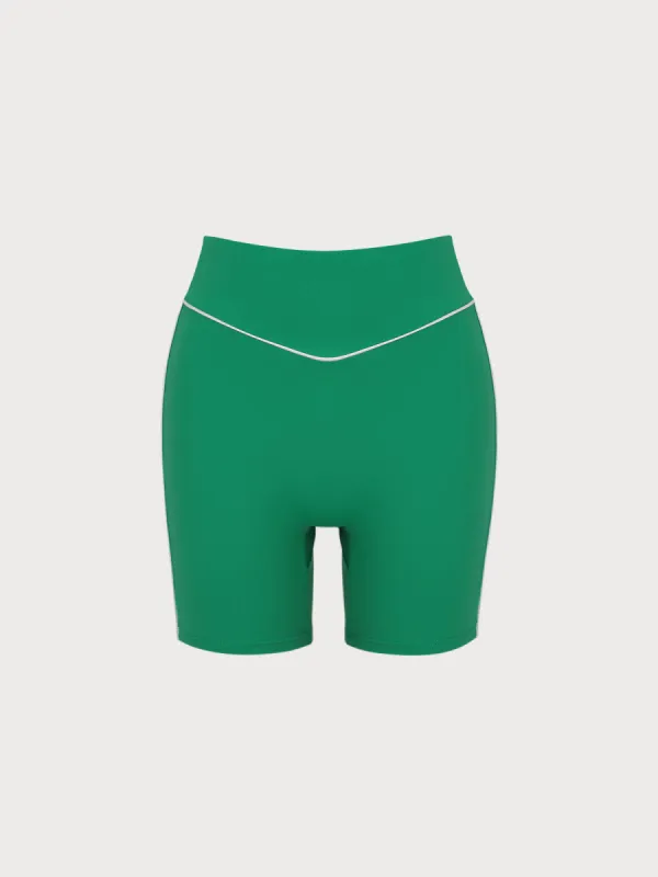 Green Yoga Short sold by BERLOOK