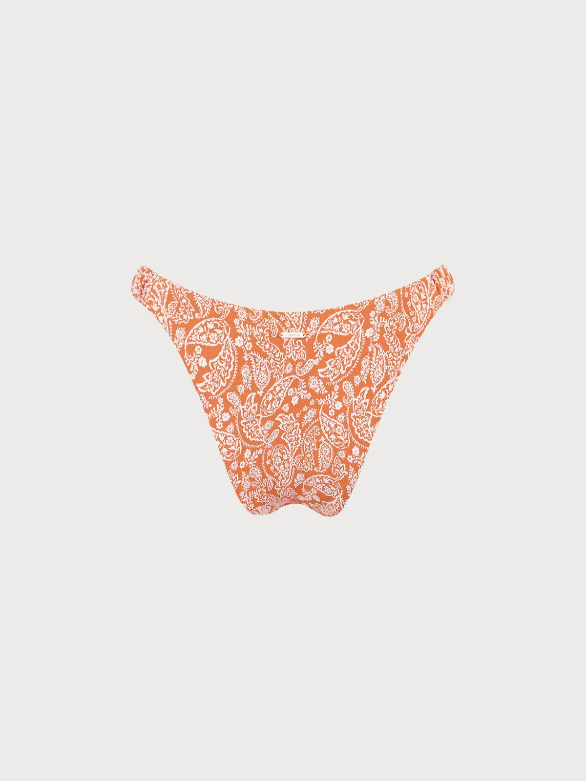 Orange Jacquard Bikini Bottom sold by BERLOOK product image thumbnail 4
