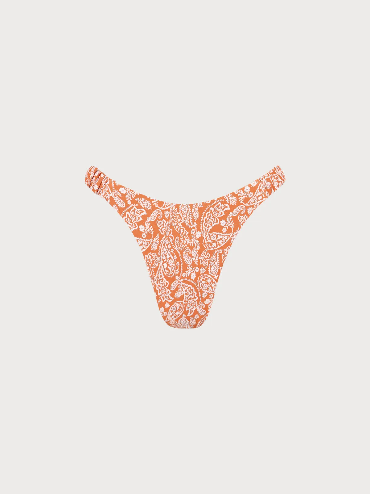 Orange Jacquard Bikini Bottom sold by BERLOOK product image thumbnail 3