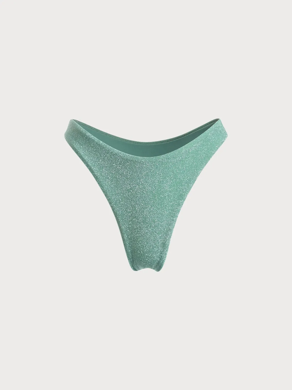 Lurex High Cut Bikini Bottom sold by BERLOOK product image thumbnail 5
