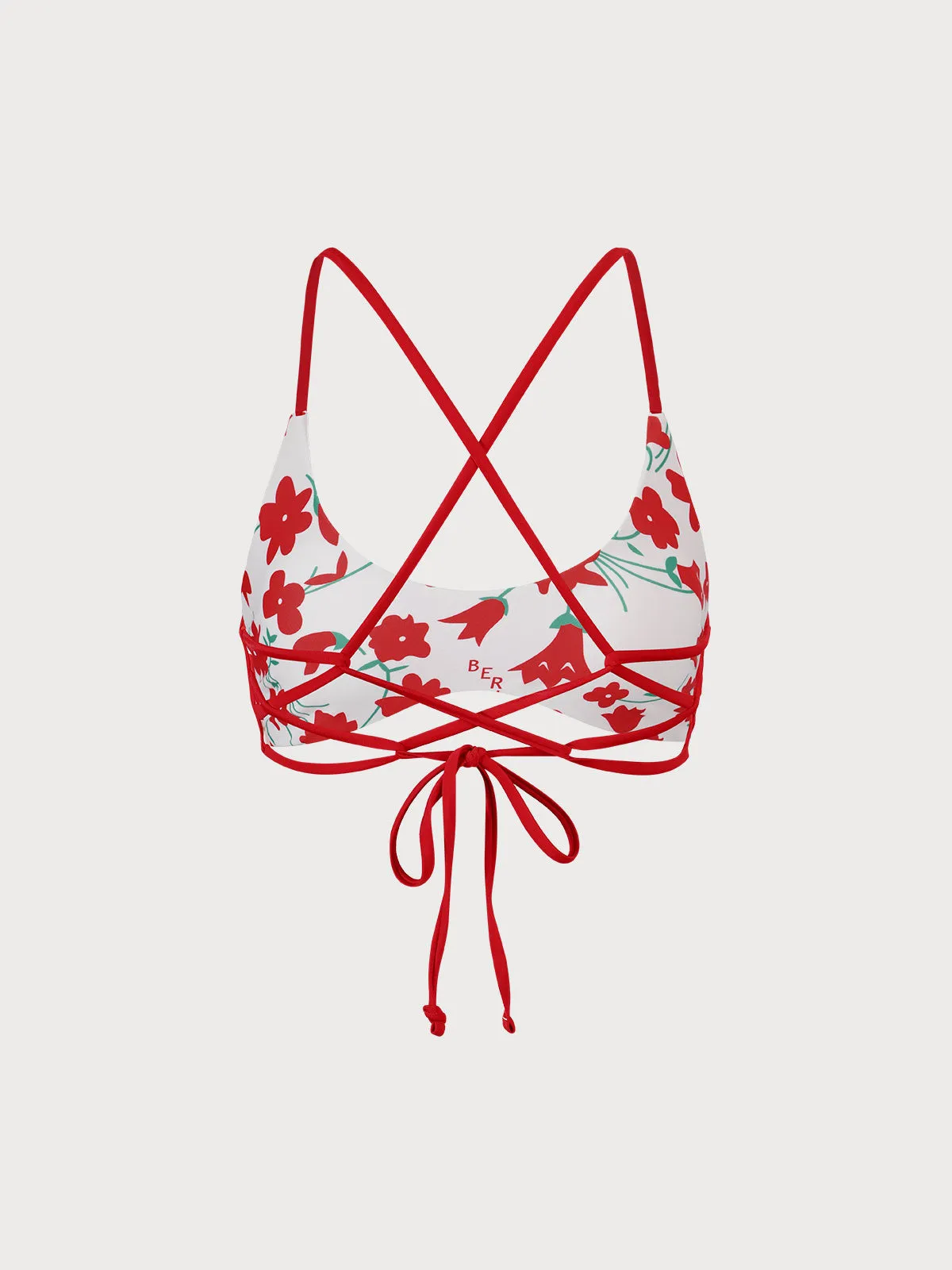 Reversible Floral Bikini Top sold by BERLOOK product image thumbnail 4