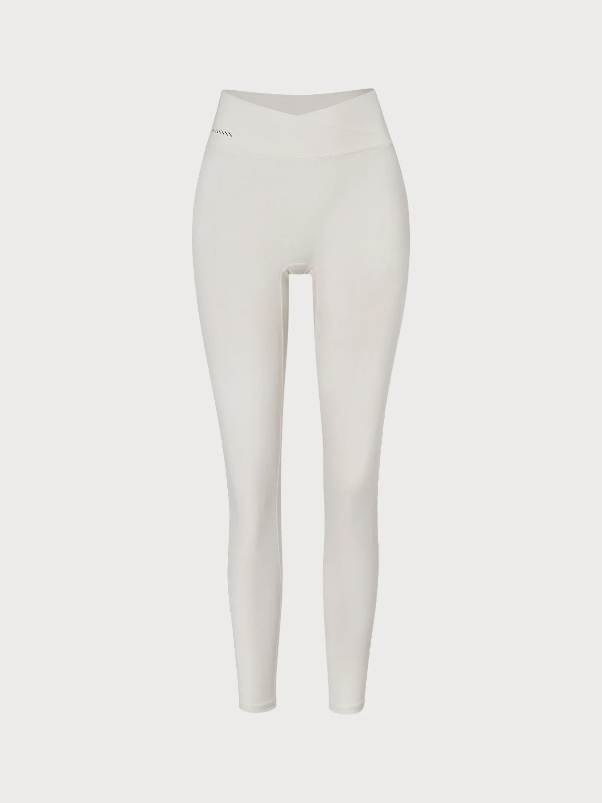 Beige V-Waist Leggings 26” sold by BERLOOK product image thumbnail 5