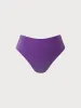 Purple Lurex Plus Size Bikini Bottom sold by BERLOOK