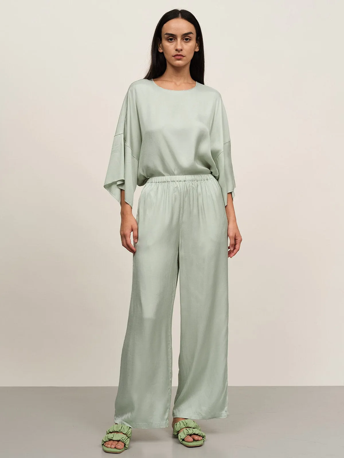 Solid Pocket Straight Pants sold by BERLOOK product image thumbnail 3